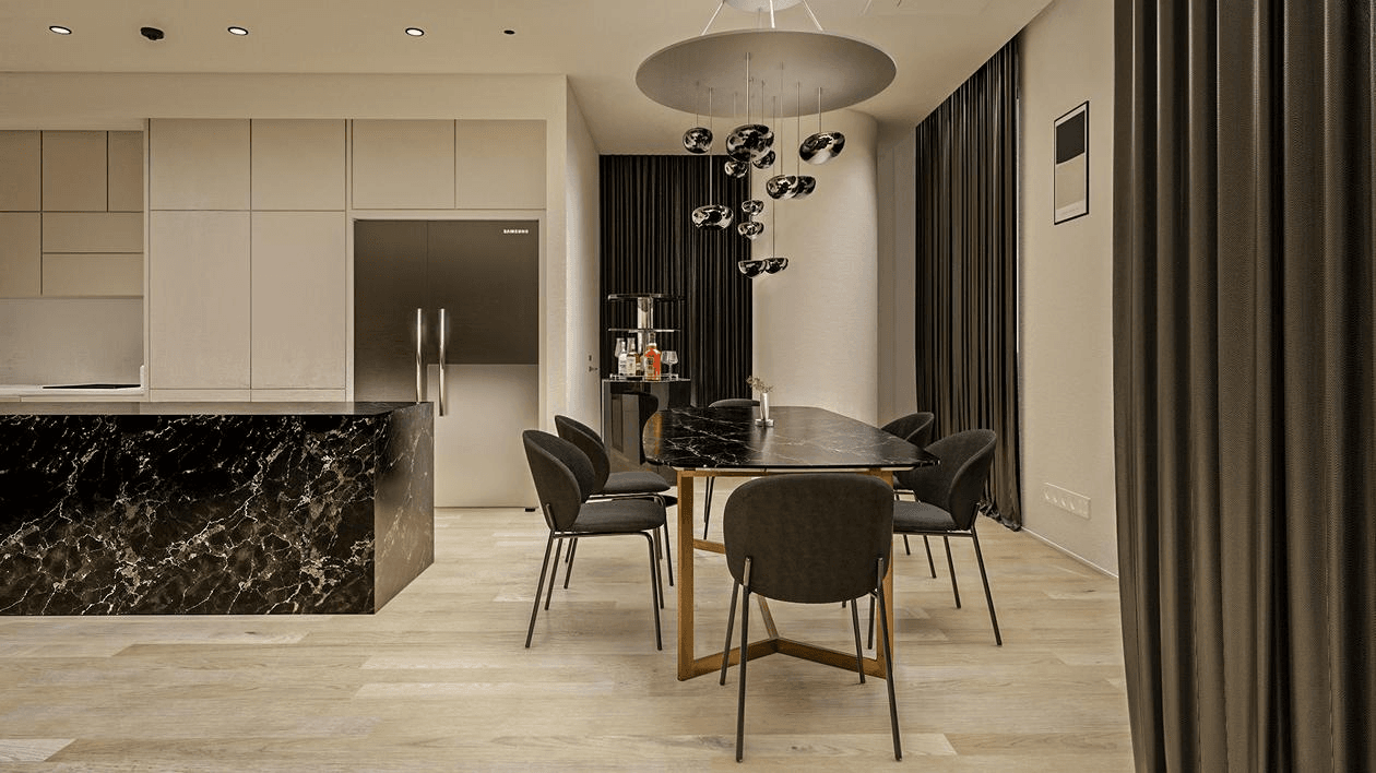 성수동 아크로 서울포레스트 60평ㅣ다이닝 인테리어