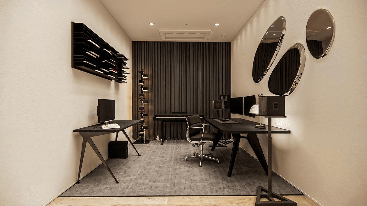 성수동 아크로 서울포레스트 60평ㅣ서재 인테리어