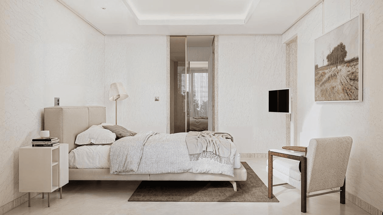 청담동 르엘 55평ㅣ침실 인테리어