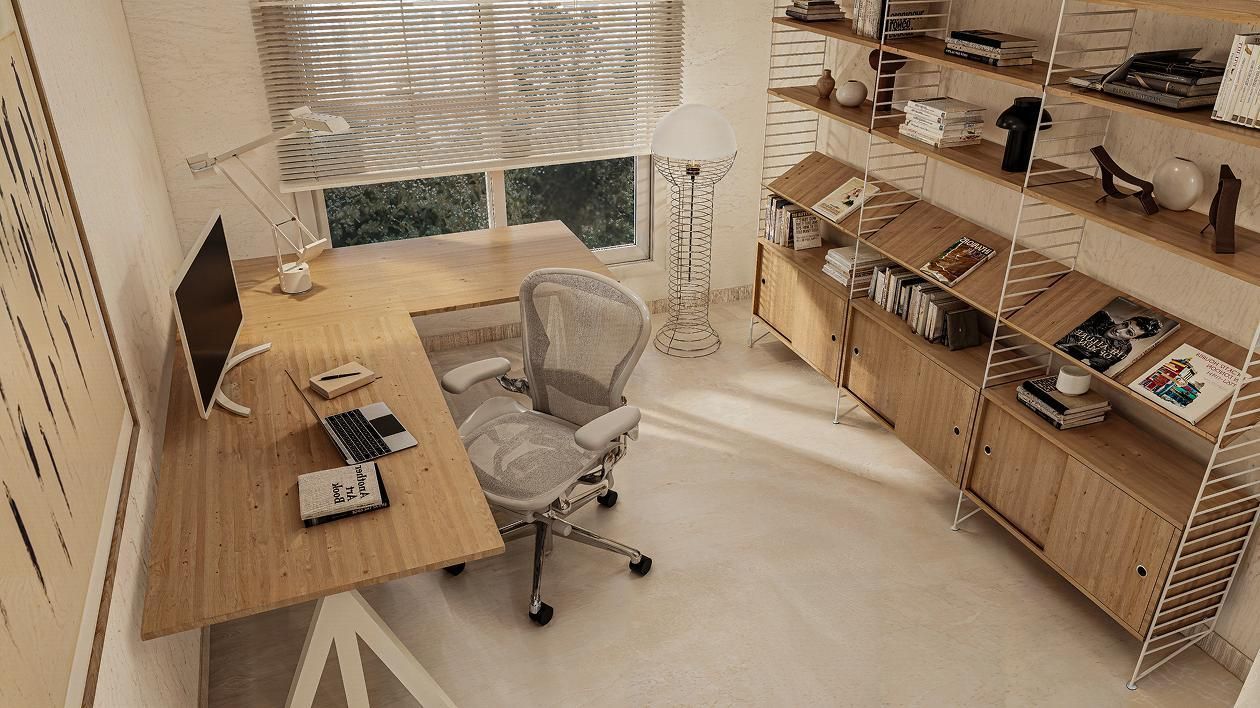 청담동 르엘 55평ㅣ서재 인테리어