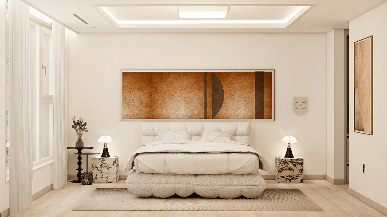 청담동 르엘 40평ㅣ침실 인테리어