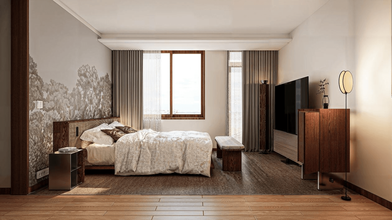 한남동 유엔빌리지 60평ㅣ침실 인테리어