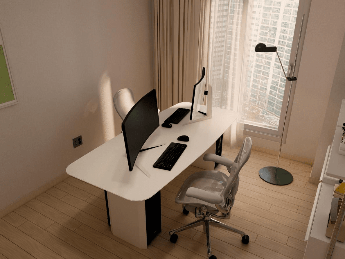 잠원동 메이플자이 33평ㅣ서재 인테리어