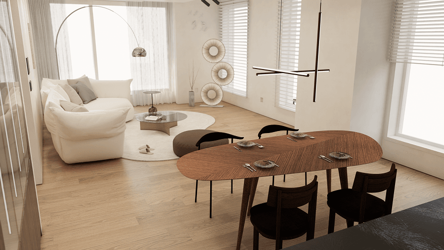 여의도동 브라이튼 35평ㅣ다이닝 인테리어