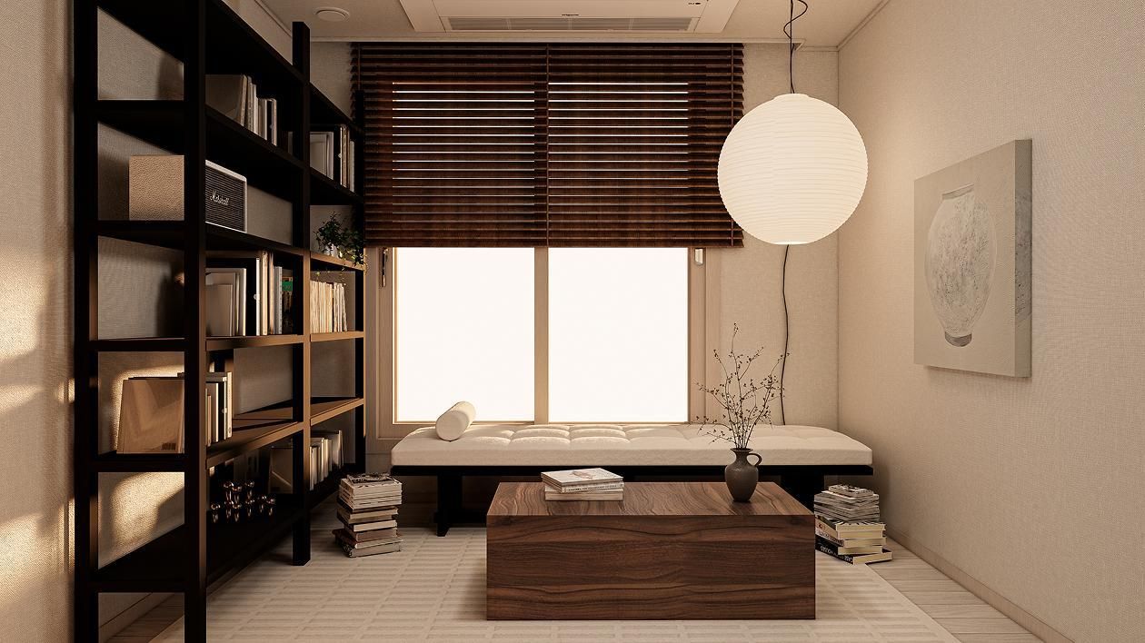 왕길동 왕길역로열파크씨티푸르지오 59평ㅣ다도실 인테리어