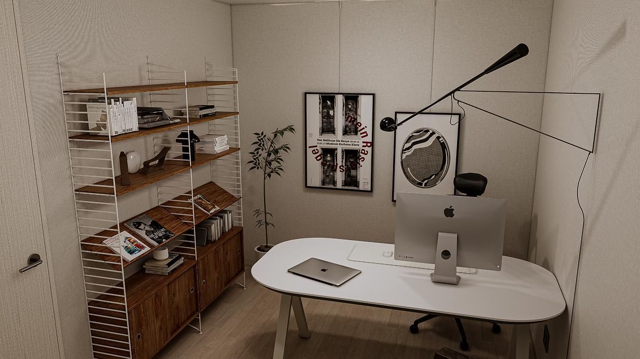 마동 익산자이 그랜드파크 33평ㅣ취미방 인테리어 02