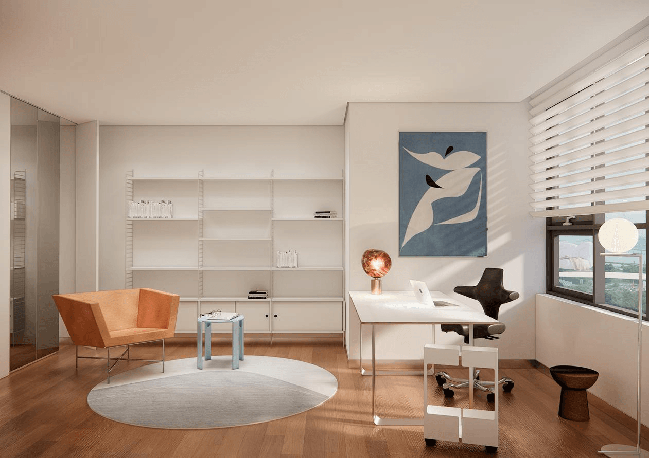 성수동 갤러리아 포레 70평ㅣ서재 인테리어