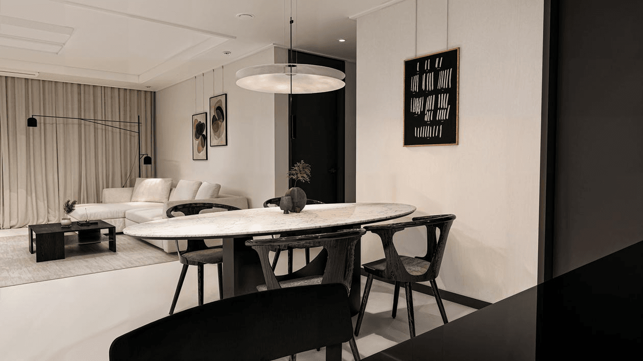 성산구 힐스테이트 창원 51평ㅣ다이닝  인테리어