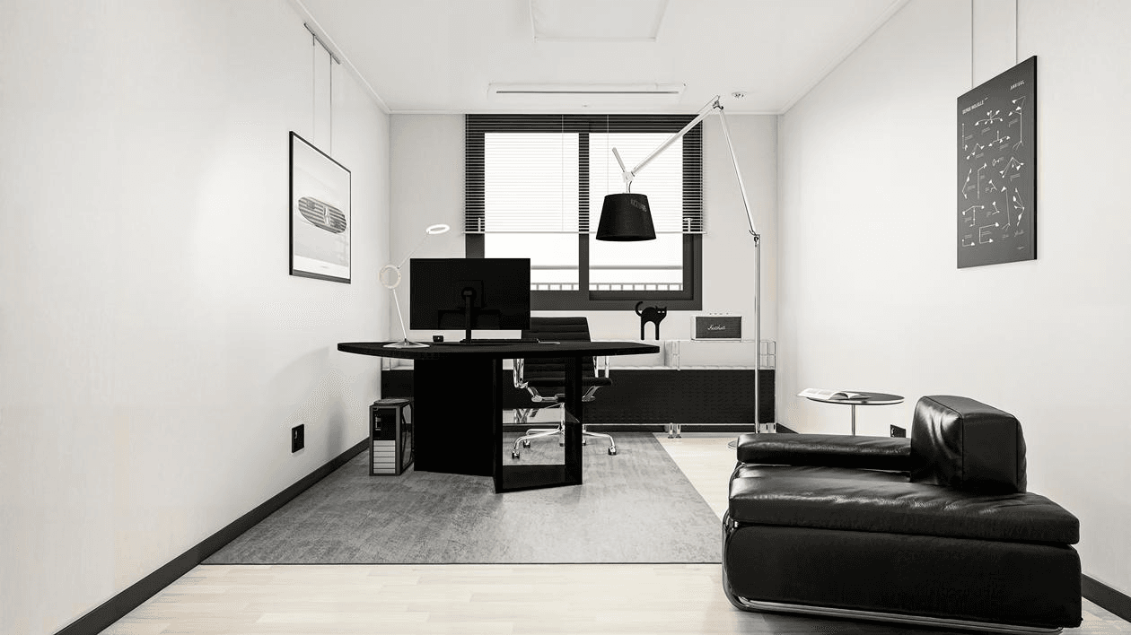 성산구 힐스테이트 창원 51평ㅣ서재 인테리어