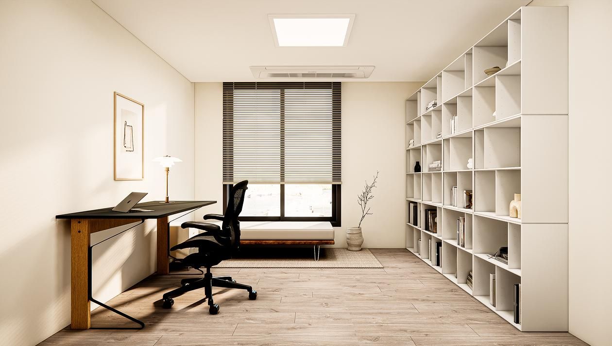 청담동 르엘 40평ㅣ서재 인테리어
