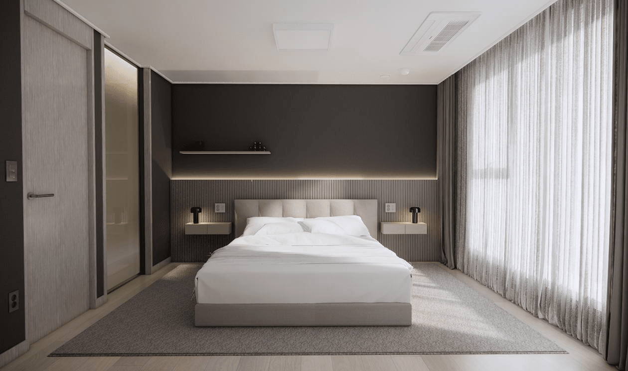 청담동 청담르엘 25평ㅣ침실 인테리어