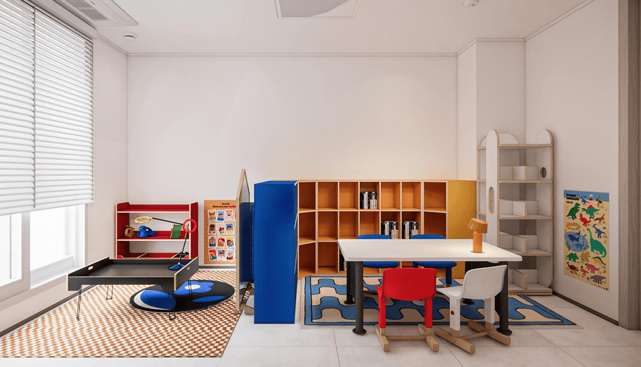 청담동 청담르엘 62평ㅣ놀이방 인테리어