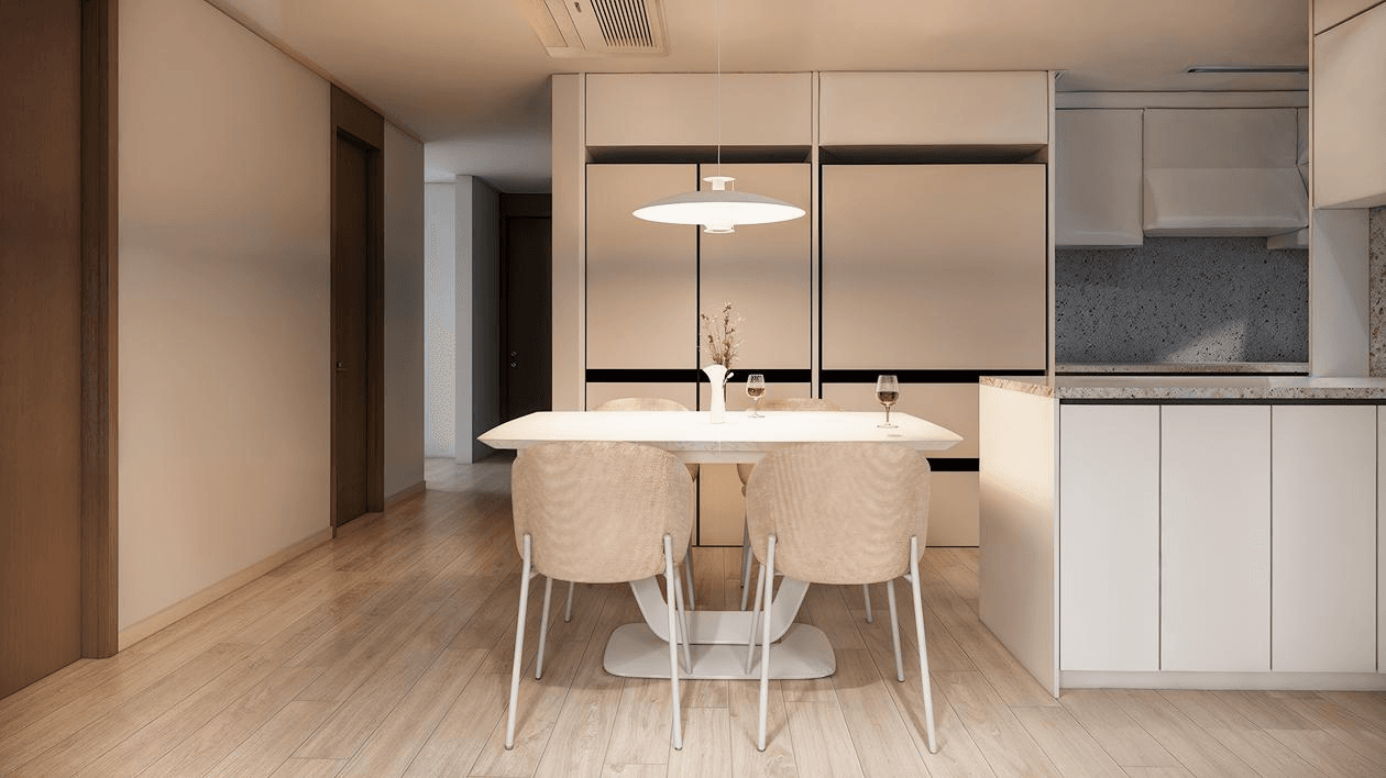 자양동 롯데캐슬 리버파크 시그니처 40평ㅣ 다이닝 인테리어