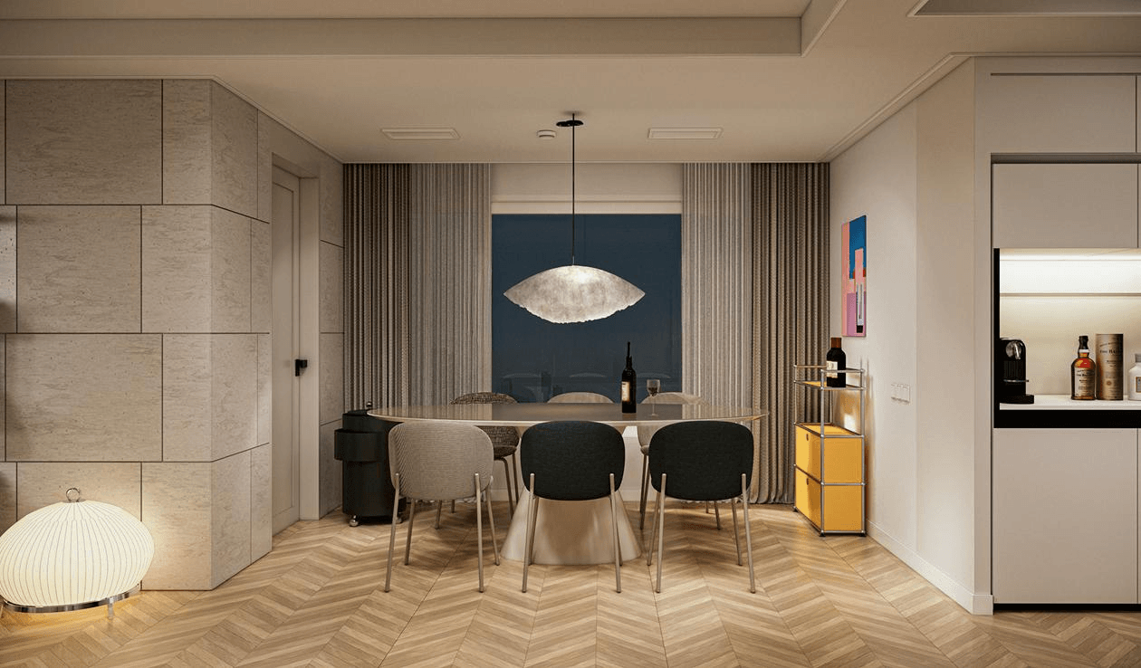 잠원 아크로리버뷰신반포 35평 ㅣ 다이닝 인테리어