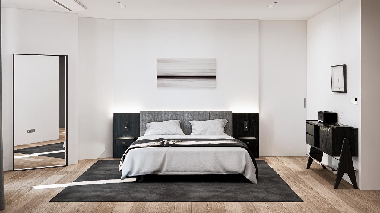 아크로 서울 포레스트 104평ㅣ침실 인테리어