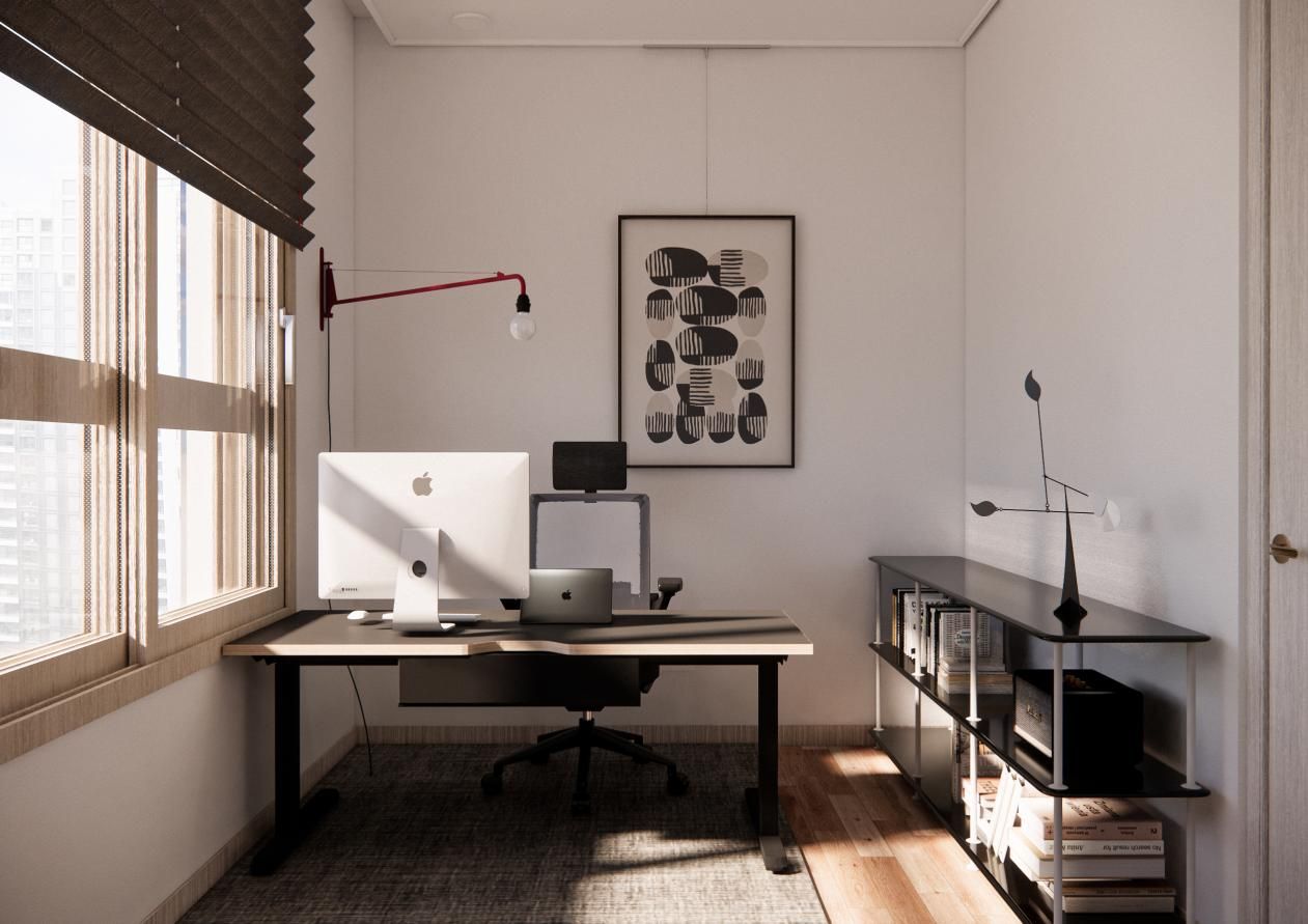 남양주 다산역 데시앙 36평ㅣ서재 인테리어