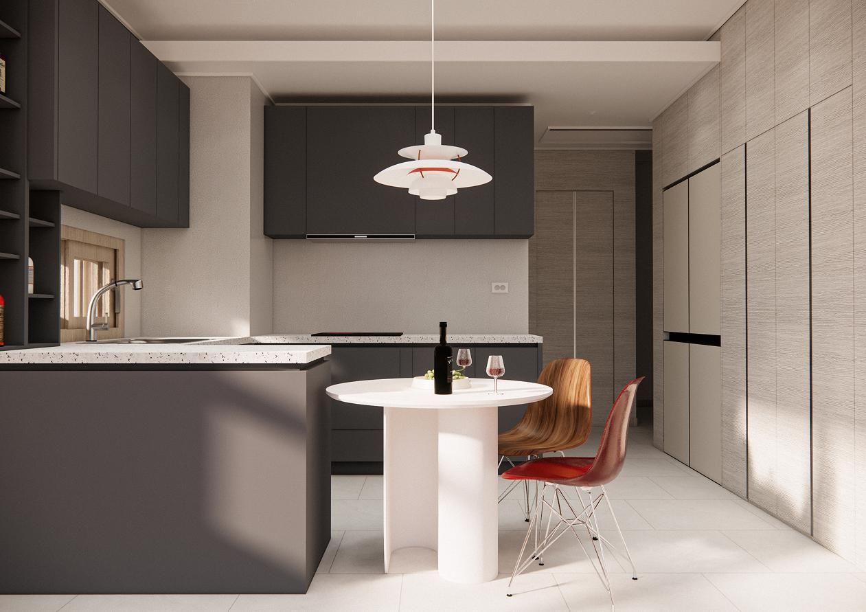 남양주 다산역 데시앙 36평ㅣ다이닝 인테리어