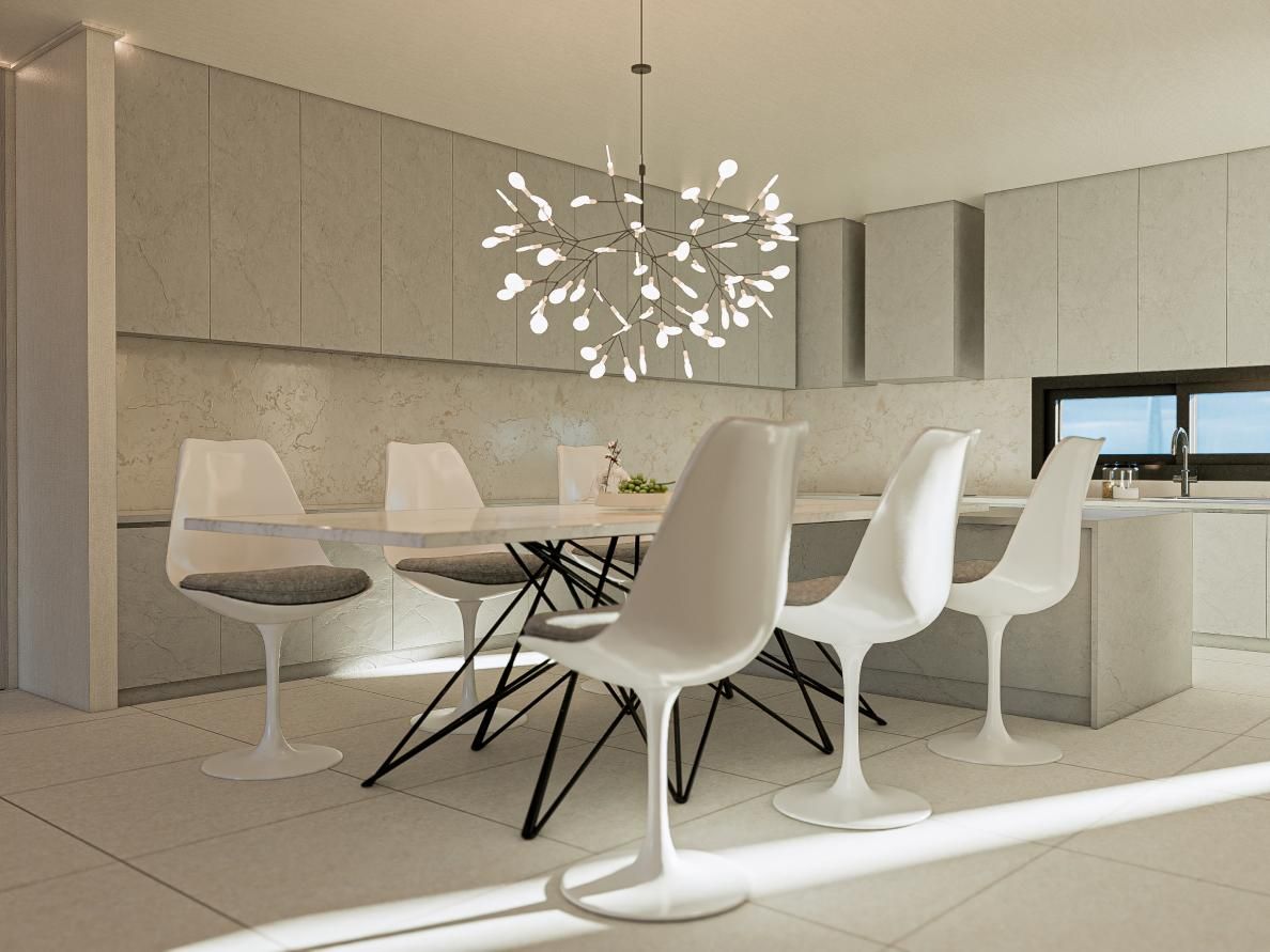 대치 디에이치에델루이 34평ㅣ다이닝 인테리어