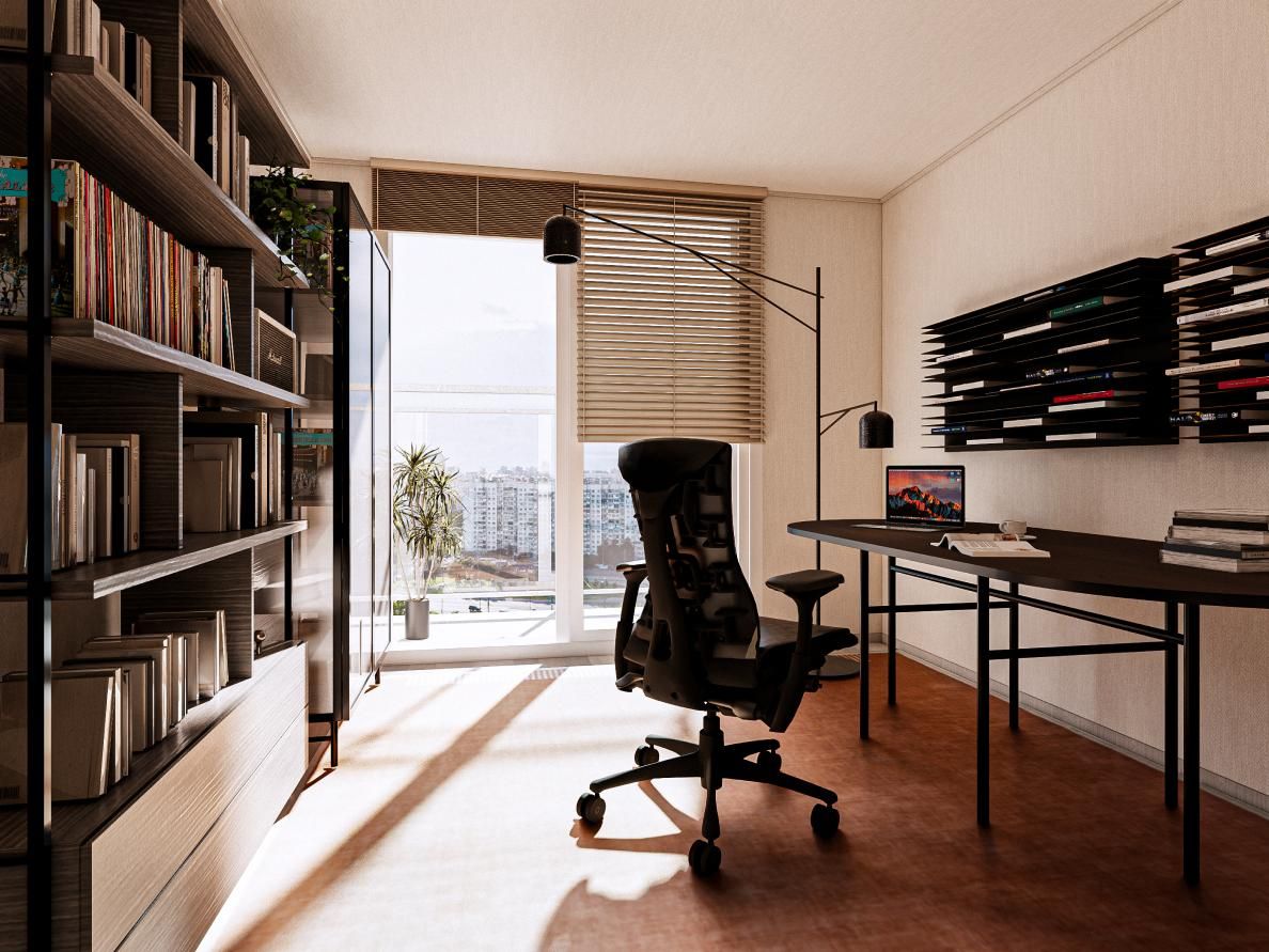 대치 디에이치에델루이 34평ㅣ서재 인테리어