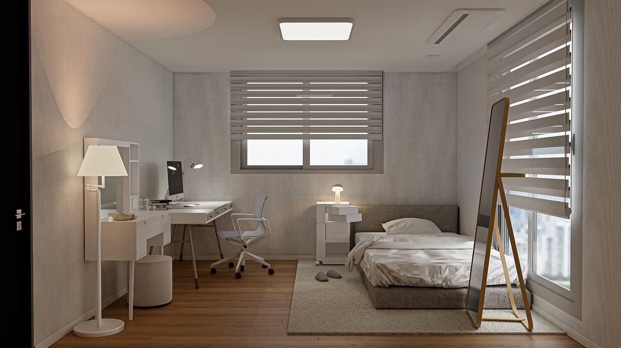 판교 더샵파크퍼스트파크 44평ㅣ자녀방 인테리어