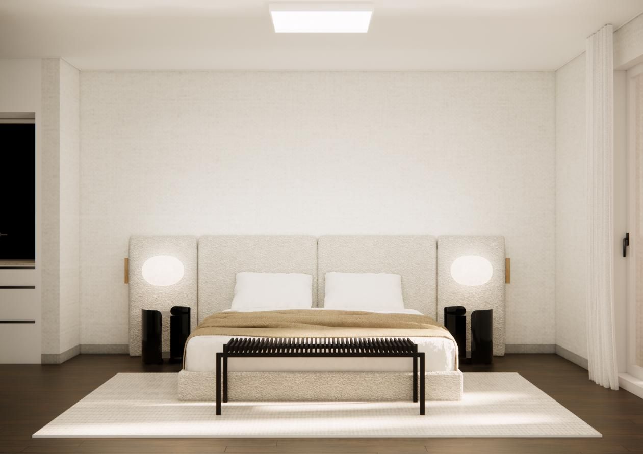 힐스테이트 송도 더스카이 71평ㅣ침실 인테리어