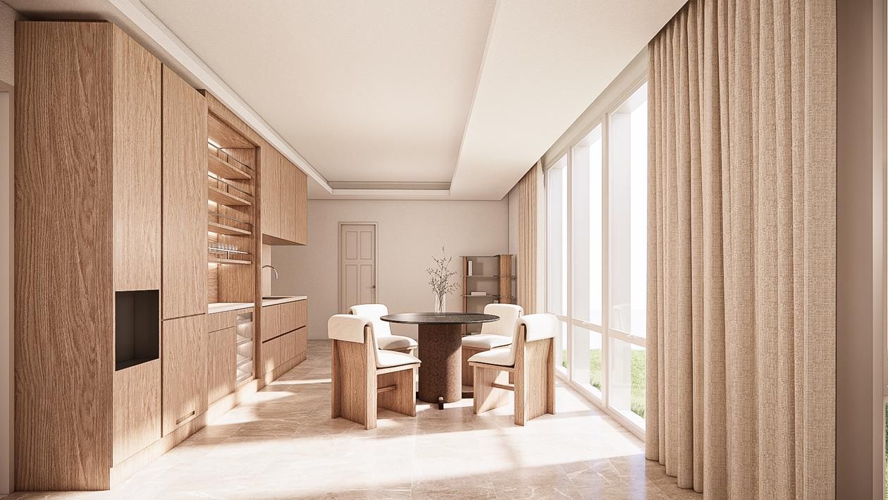 Menteng, Jakarta 230평ㅣ다이닝 인테리어