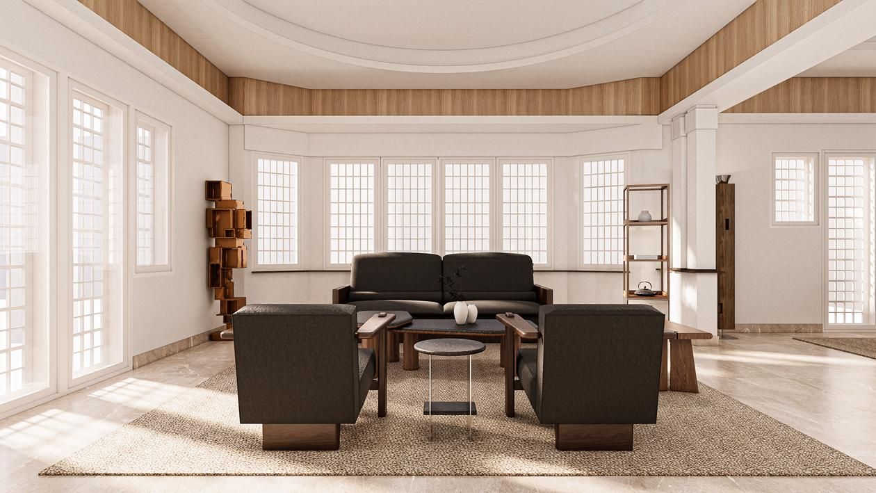 Menteng, Jakarta 230평ㅣ사랑방 인테리어