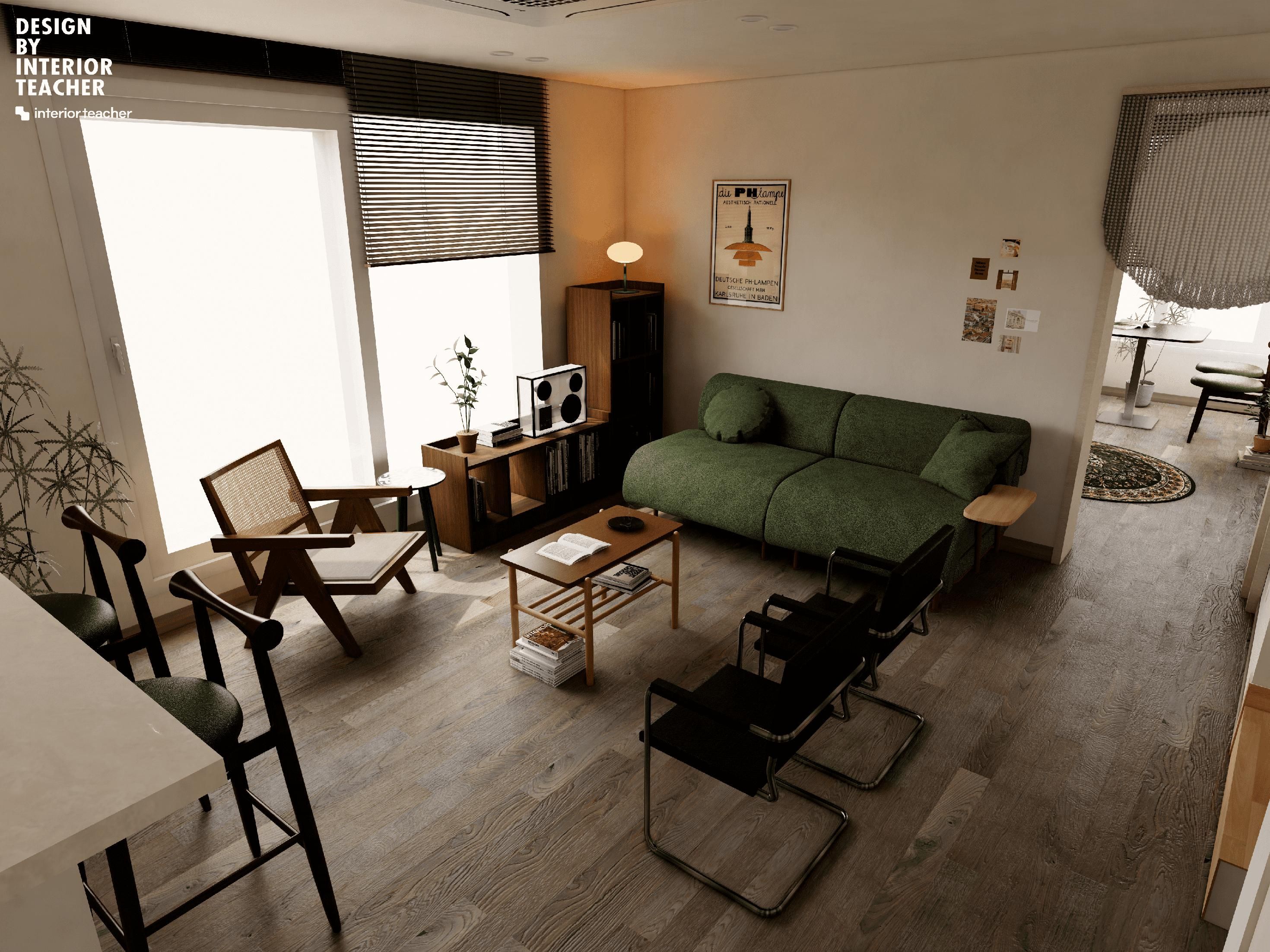 서대문구 24평  ㅣ  거실 인테리어