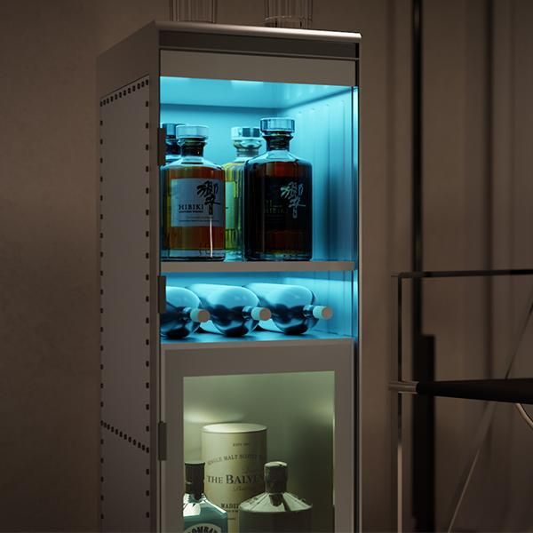 (단독) 보더바 트롤리 미니바 냉장기능 + 바카랏 하모니 텀블러 3번째 이미지