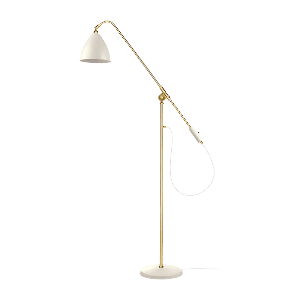 베스트라이트 BL4 플로어램프(매트화이트/브라스)