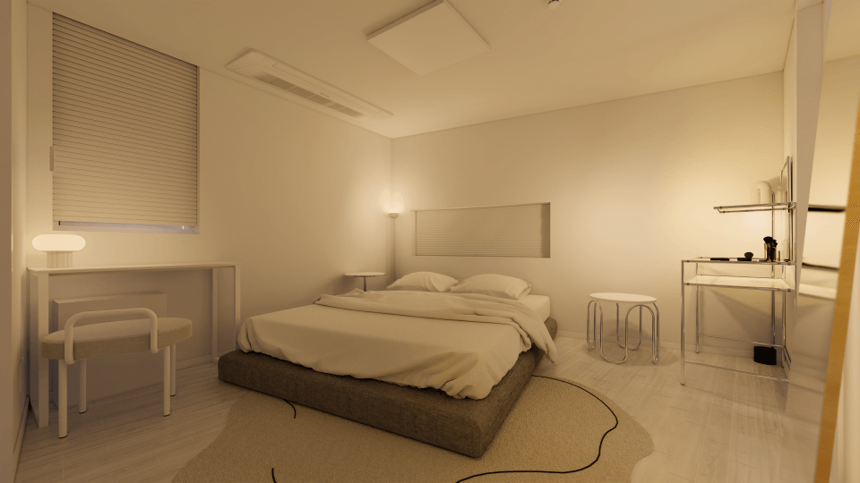 서울 용산 협소주택 20평대 ㅣ 침실 인테리어