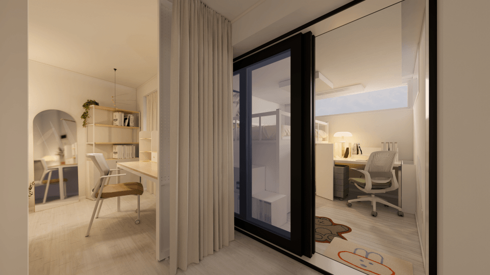 서울 용산 협소주택 20평대 ㅣ 침실 인테리어