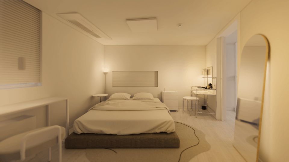 서울 용산 협소주택 20평대 ㅣ 침실 인테리어